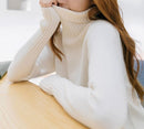 Sweater de Mujer con Cuello Alto