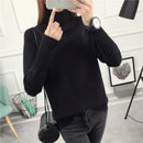 Sweater de Mujer con Cuello Alto